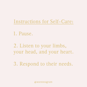 Self-Care Philosophy